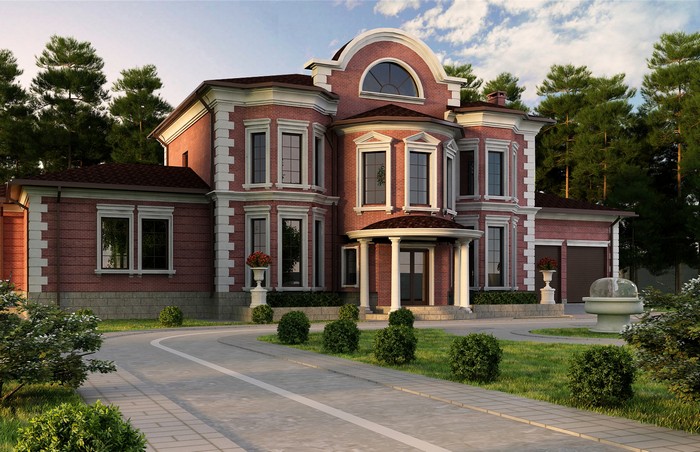 Дом в классическом стиле